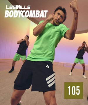 Hot sale 2025 Q4 Les Mills BODY COMBAT 105 VIDEO+MUSIC+NOTES