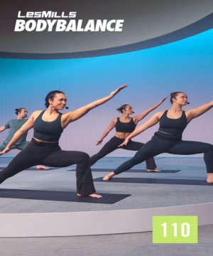 Hot Sale LesMills BODY BALANCE 110 VIDEO+MUSIC+NOTES