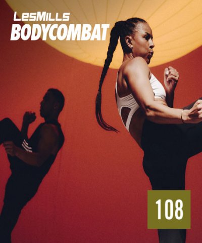 Hot Sale 2026 Q3 Les Mills BODY COMBAT 108 VIDEO+MUSIC+NOTES