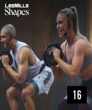 Hot Sale LES MILLS SHAPES 16 VIDEO+Music+Notes