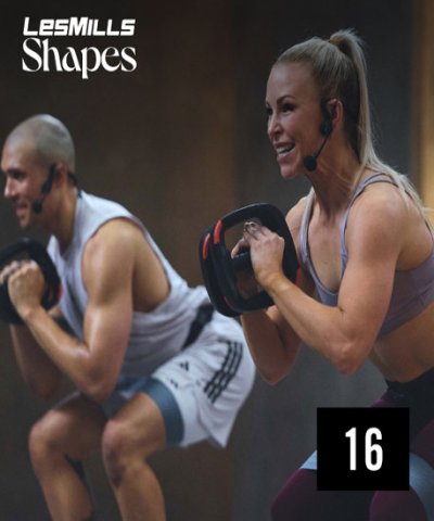Hot Sale LES MILLS SHAPES 16 VIDEO+Music+Notes