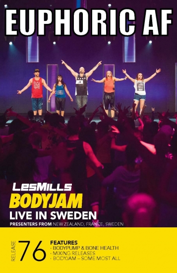 LesMills Routines BODY JAM 76 DVD + CD + NOTES - Click Image to Close