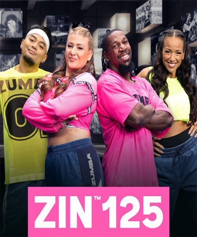 [Hot Sale]2026 New dance courses ZIN ZUMBA 125 HD DVD+CD