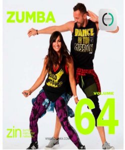 [Hot Sale]2018 New dance courses ZIN ZUMBA 64 HD DVD+CD