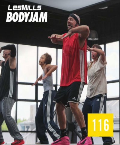 Hot sale 2026 Q2 Les Mills Body Jam 116 VIDEO+MUSIC+NOTES