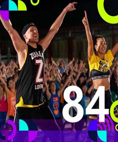 [Hot Sale]2019 New dance courses ZIN ZUMBA 84 HD DVD+CD