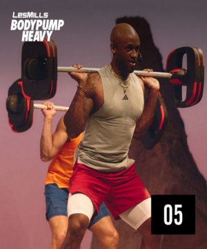 Hot Sale Les Mills BODYPUMP HEAVY 05 Video+Music+Notes