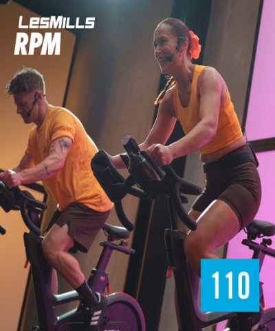 Hot Sale 2026 Q2 LesMills RPM 110 New Release VIDEO+MUSIC+NOTES