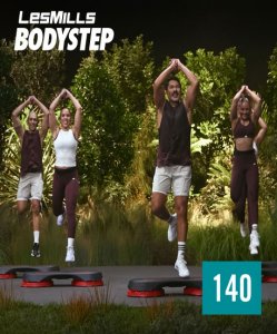 Hot Sale 2025 Q3 LesMills BODY STEP 140 VIDEO+MUSIC+NOTES