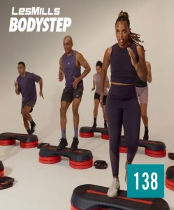 Hot Sale 2025 Q1 LesMills BODY STEP 138 VIDEO+MUSIC+NOTES
