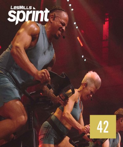 Hot Sale 2026 Q1 LesMills Routines SPRINT 42 VIDEO+MUSIC+NOTES