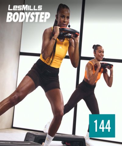 Hot Sale 2026 Q3 LesMills BODY STEP 144 VIDEO+MUSIC+NOTES