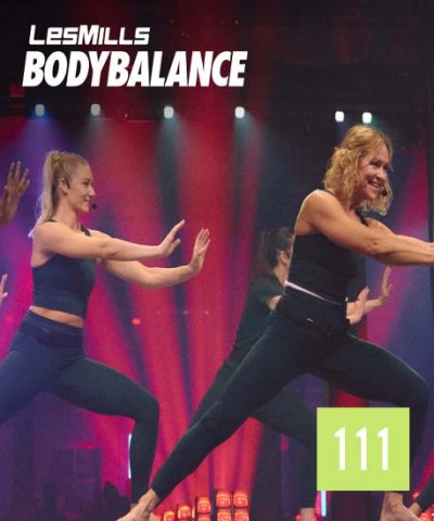 Hot Sale LesMills BODY BALANCE 111 VIDEO+MUSIC+NOTES