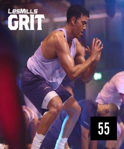 Hot Sale 2026 Q1 Les Mills GRIT ATHLETIC 55 VIDEO+MUSIC+NOTES