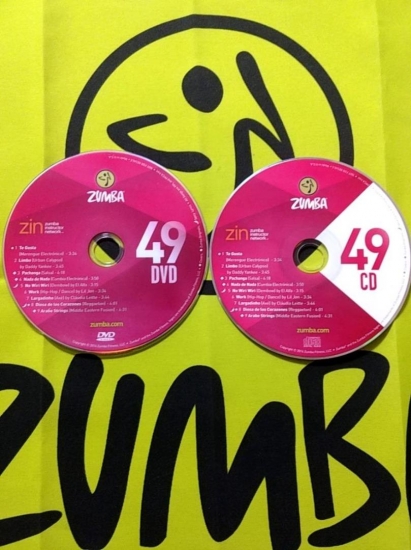[Hot Sale]2018 New dance courses ZIN ZUMBA 49 HD DVD+CD - Click Image to Close