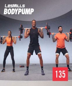 Hot Sale 2025 Q4 LesMills BODY PUMP 135 VIDEO+MUSIC+NOTES