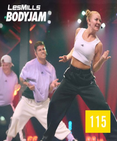 Hot sale 2026 Q1 Les Mills Body Jam 115 VIDEO+MUSIC+NOTES