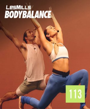 Hot Sale LesMills BODY BALANCE 113 VIDEO+MUSIC+NOTES