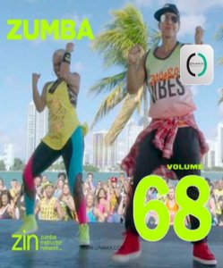 [Hot Sale]2018 New dance courses ZIN ZUMBA 68 HD DVD+CD