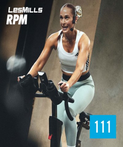 Hot Sale 2026 Q3 LesMills RPM 111 New Release VIDEO+MUSIC+NOTES