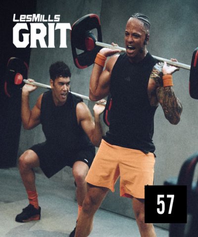 Hot Sale 2026 Q3 Les Mills GRIT Cardio 57 VIDEO+MUSIC+NOTES
