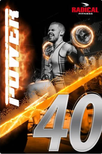 [Hot Sale]2017 NEW RadicalFitness POWER 40 (DVD+CD) - Click Image to Close